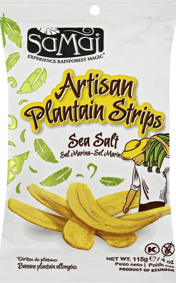 slide 1 of 4, Samai Plantain Strips 4 oz, 4 oz