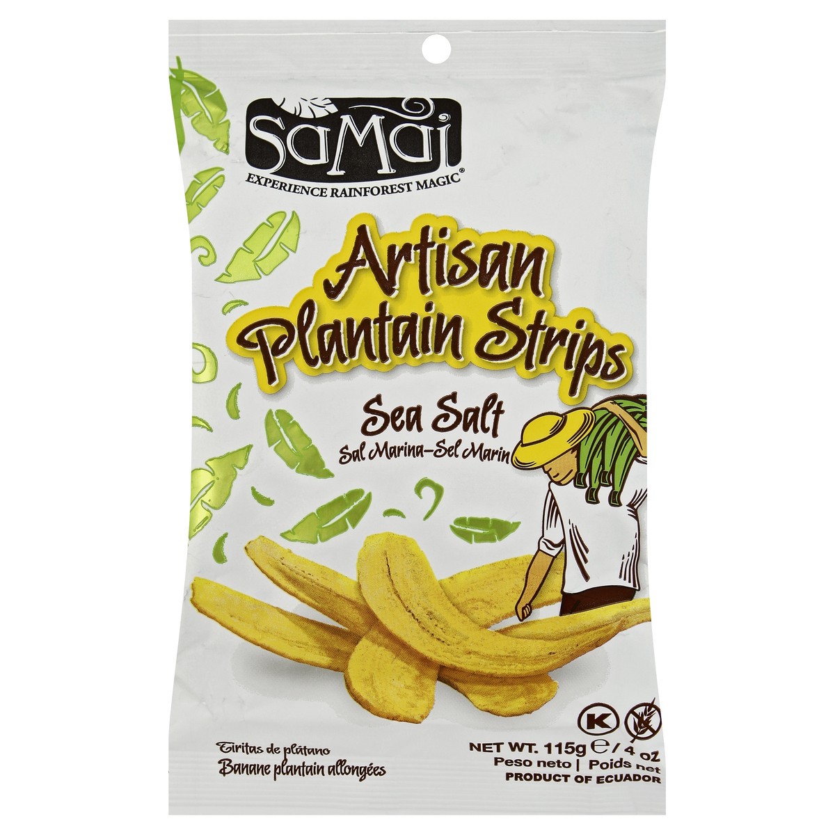 slide 4 of 4, Samai Plantain Strips 4 oz, 4 oz