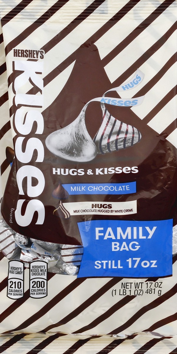 slide 5 of 5, Hershey's Hugs Kisses Assortment, 17 oz