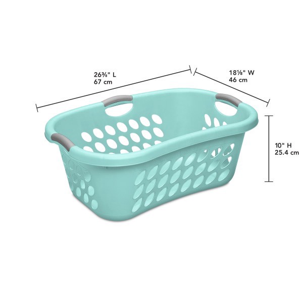 slide 12 of 13, Sterilite Ultra Hiphold Laundry Basket, 1 ct