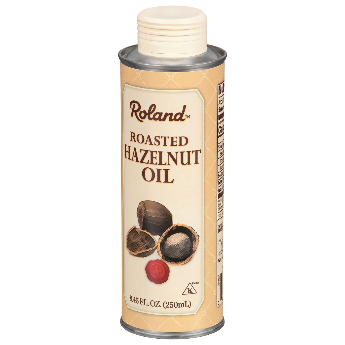 slide 4 of 13, Roland Roasted Hazelnut Oil 8.45 fl oz, 8.45 fl oz