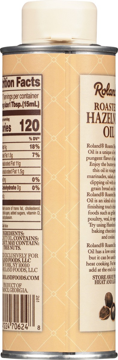 slide 11 of 13, Roland Roasted Hazelnut Oil 8.45 fl oz, 8.45 fl oz