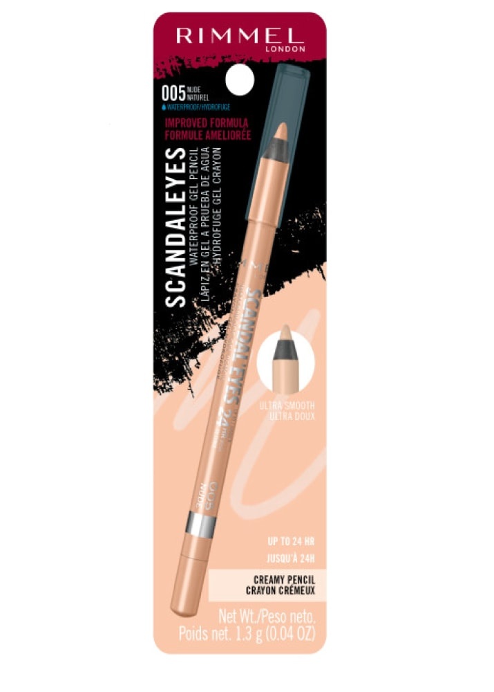 slide 1 of 1, Rimmel Scandaleyes Waterproof Nude Kohl Kajal Eyeliner, 1 ct