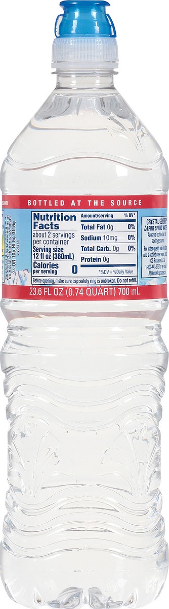 slide 10 of 11, Crystal Geyser Alpine Spring Water - 23.6 oz, 23.6 oz