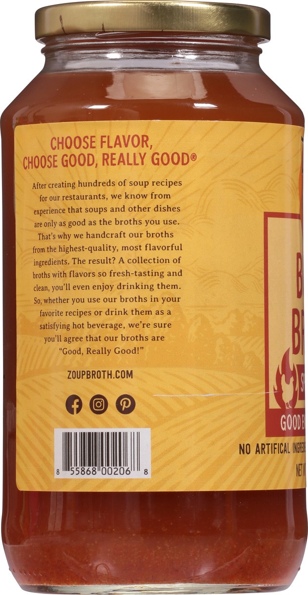 slide 7 of 9, Zoup Good Broth Bone Spicy Chicken, 32 oz