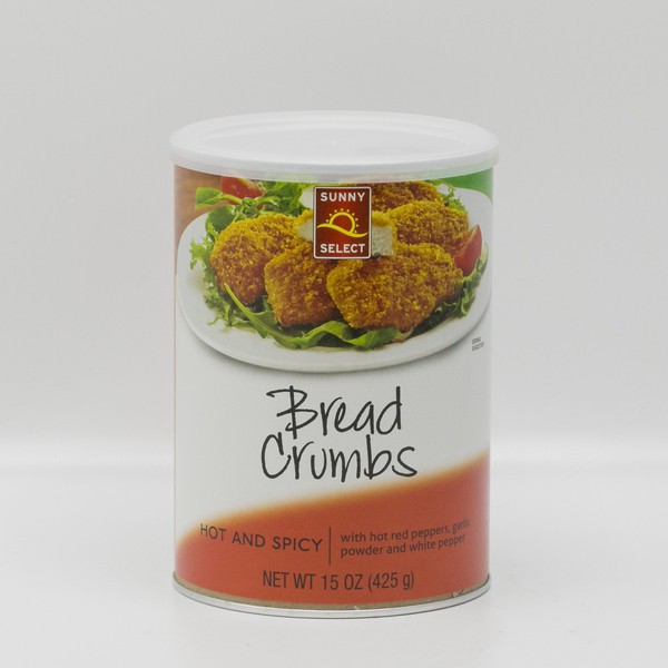 slide 1 of 1, Sunny Select Hot & Spicy Bread Crumbs 15 oz, 15 oz