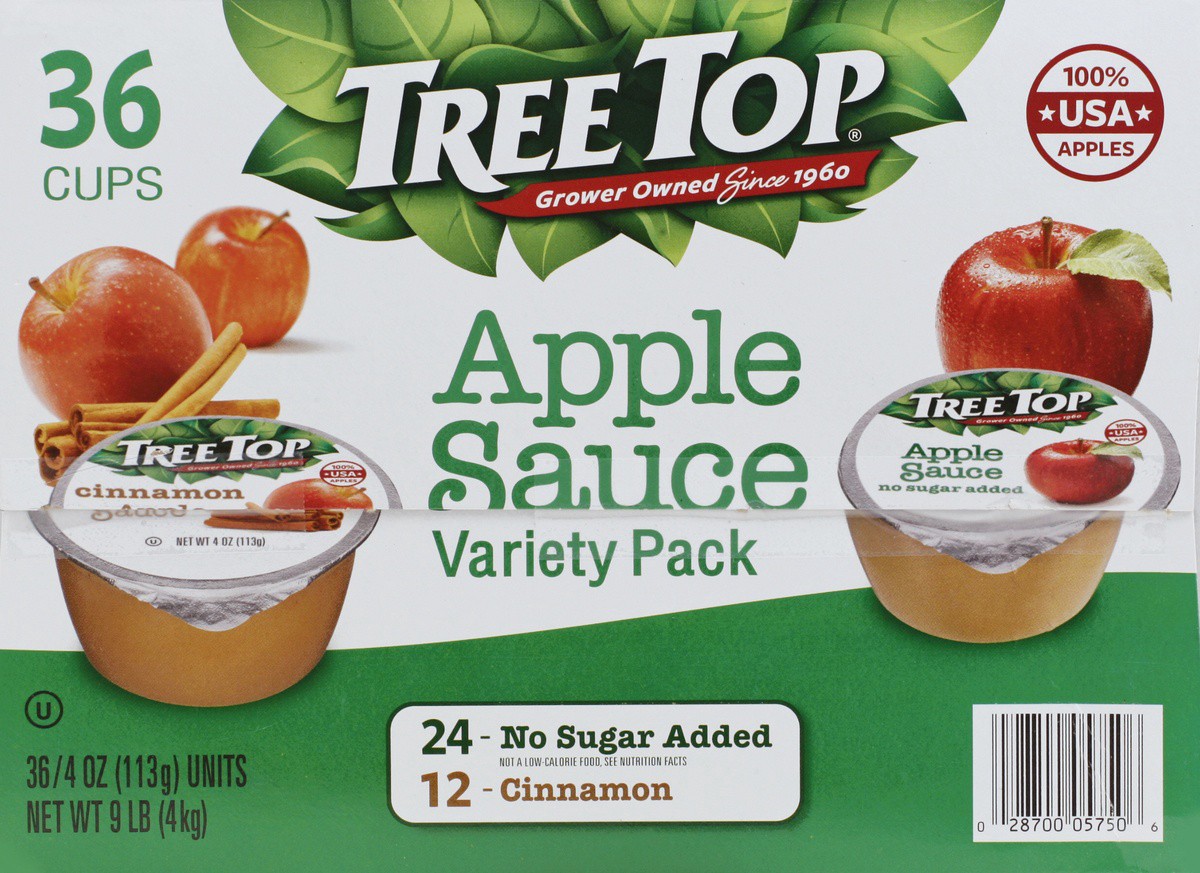 slide 4 of 7, Tree Top Apple Sauce Variety Pack, 36 ct; 4 oz