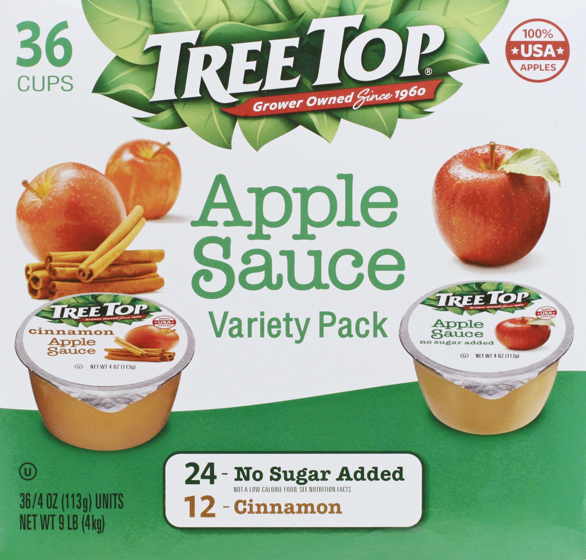 slide 3 of 7, Tree Top Apple Sauce Variety Pack, 36 ct; 4 oz