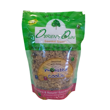 slide 1 of 1, O'Brien's Own O'Briens Own Monster Cookie Granola, 12 oz