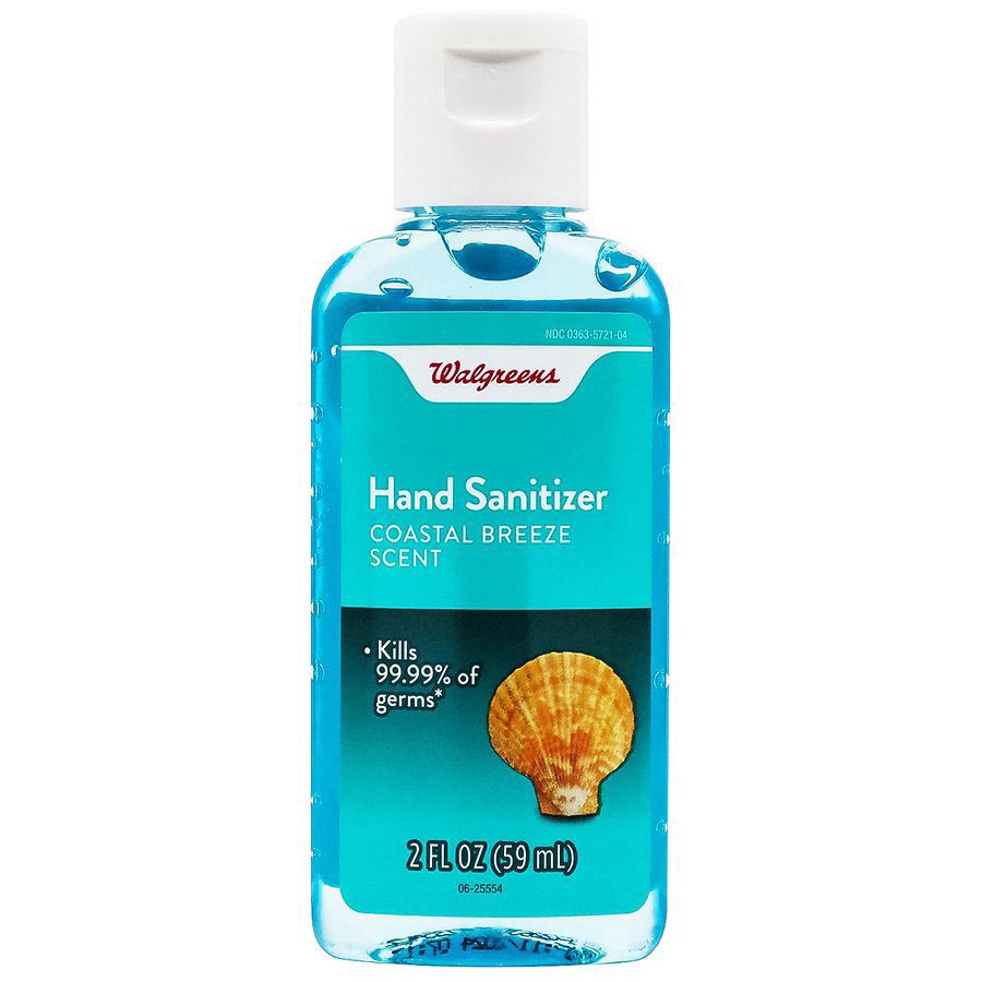 slide 1 of 4, Walgreens Hand Sanitizer Coast Breeze, 2 fl oz