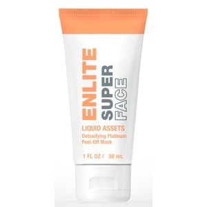 slide 1 of 1, Enlite Enlite Super Face Liquid Assets Detoxifying Platinum Peel-Off Mask, 1 oz