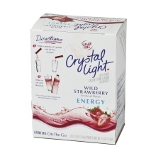 slide 1 of 1, Crystal Light Wild Strawberry Drink Mix, 30 ct