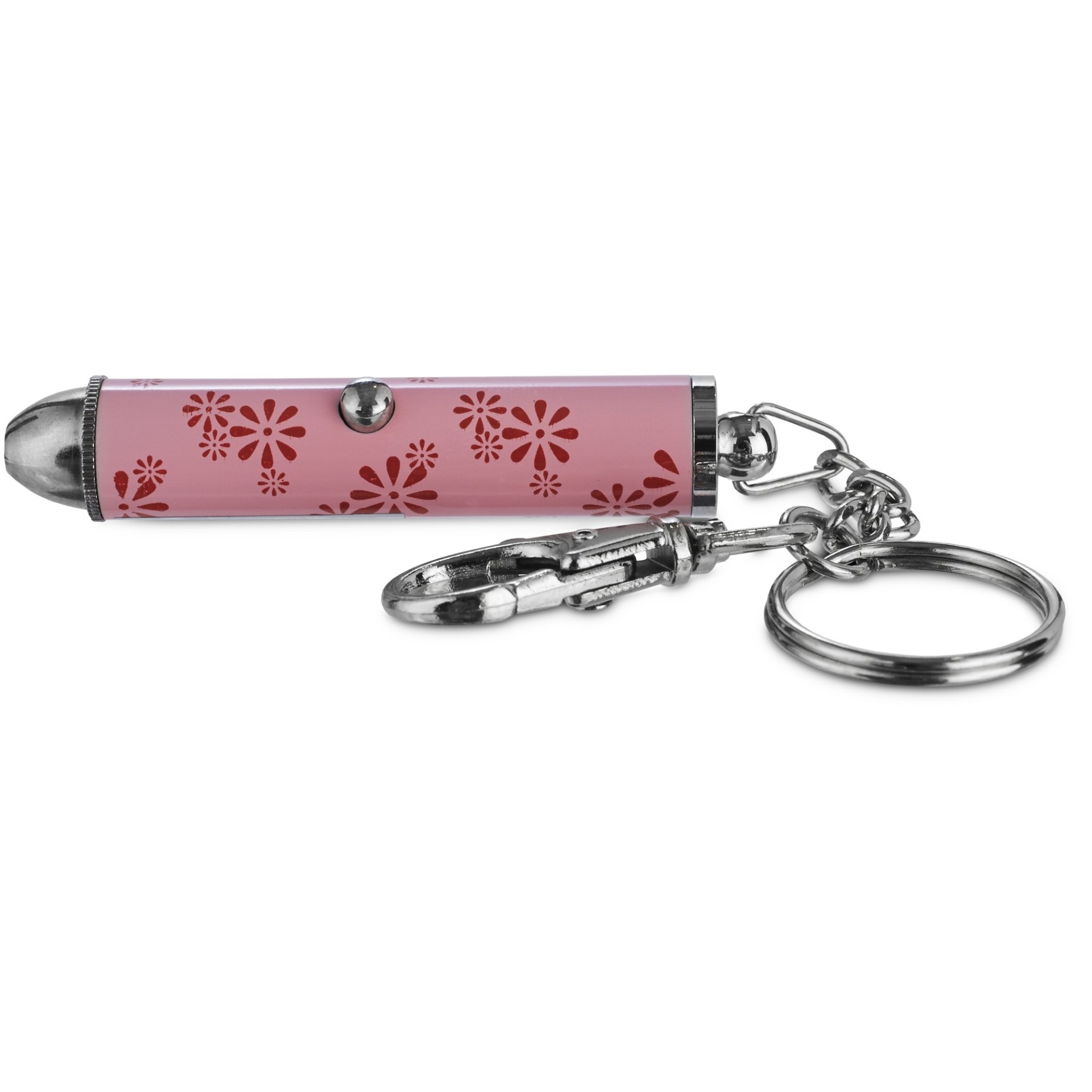 slide 1 of 1, Leaps & Bounds Pink Flower Print Laser Pointer, 1 ct