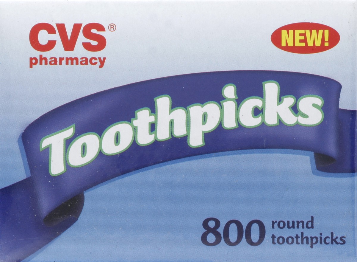slide 1 of 4, CVS Pharmacy Toothpicks 800 ea, 800 ct