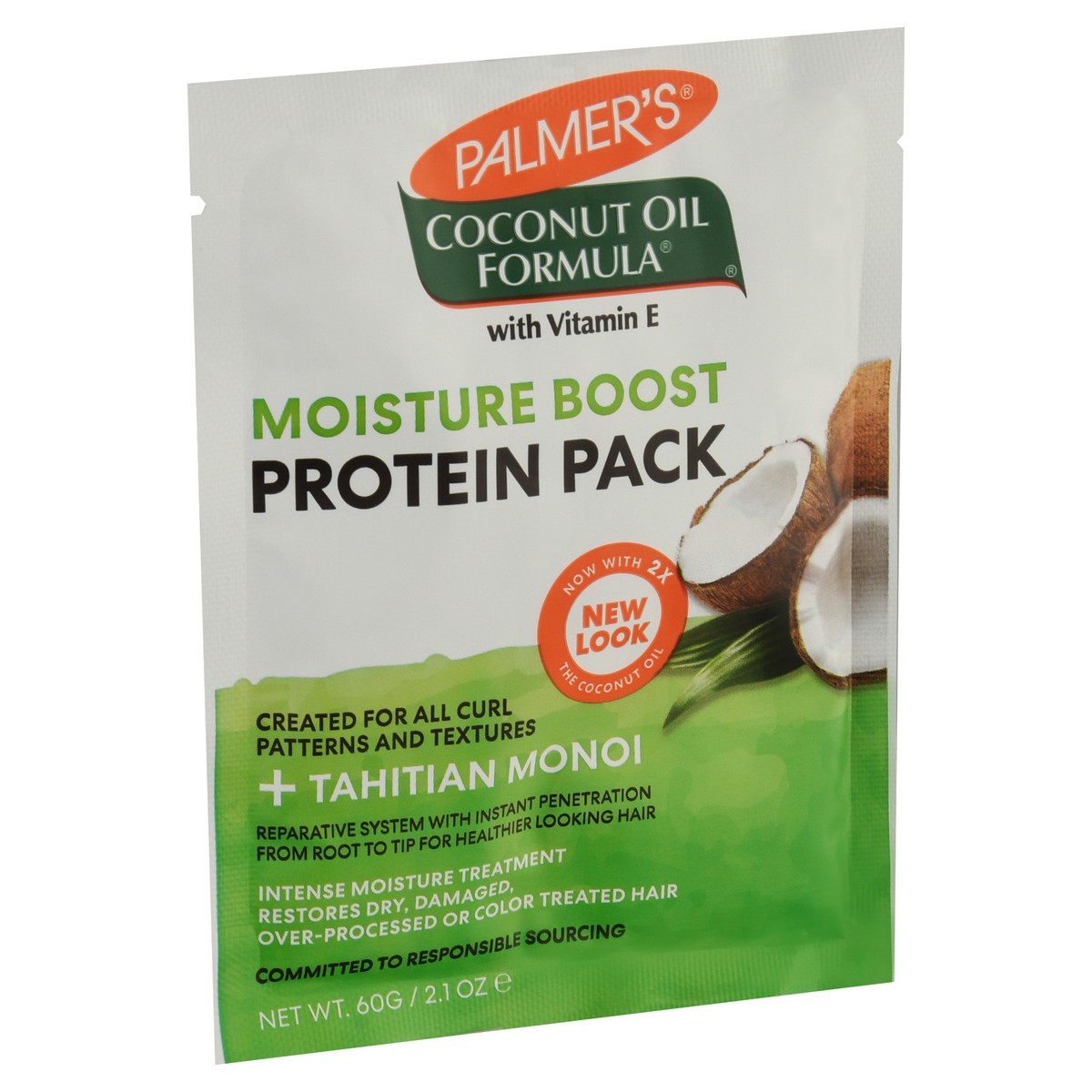 slide 9 of 9, Palmer's Coconut Oil Formula Moisture Boost Protein Pack - 2.1oz, 2.1 oz