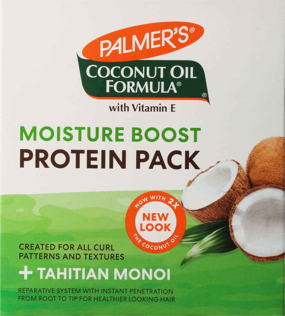 slide 5 of 9, Palmer's Coconut Oil Formula Deep Conditioning Protein Pack, 2.1 oz