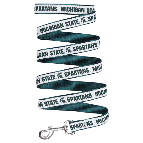 slide 1 of 1, Pets First Company, Michigan State Leash, Medium, MED