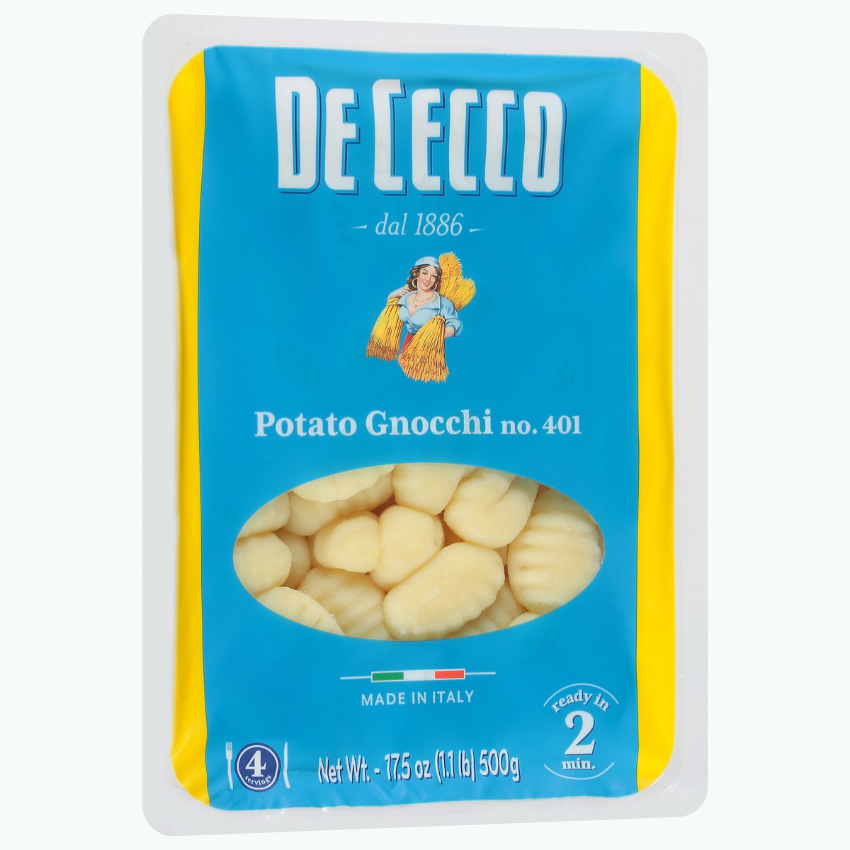 slide 2 of 9, De Cecco Potato Gnocchi, 17.5 oz