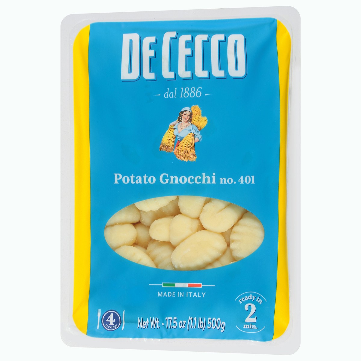 slide 3 of 9, De Cecco Potato Gnocchi, 17.5 oz