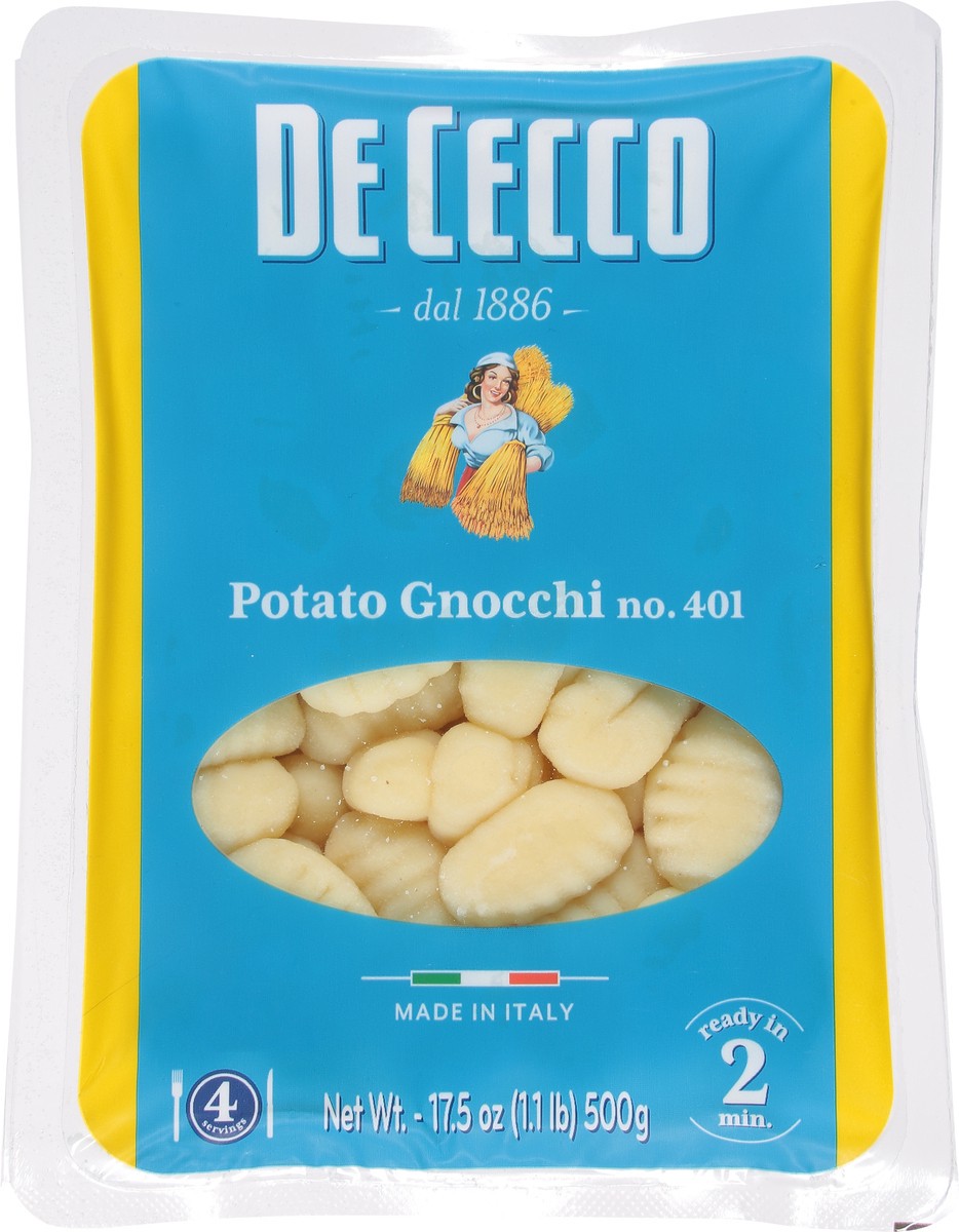 slide 6 of 9, De Cecco Potato Gnocchi, 17.5 oz