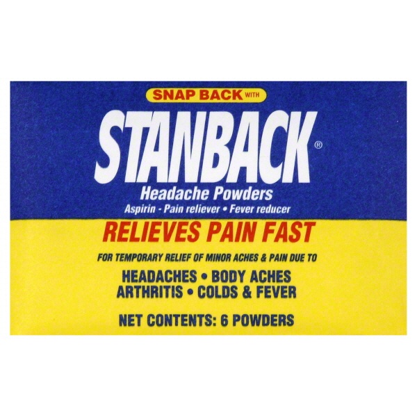 slide 1 of 1, Stanback Headache Powders, 6 ct