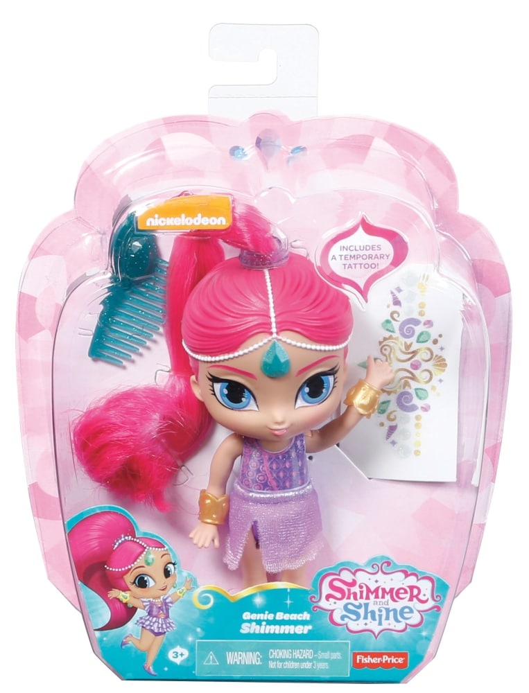 slide 1 of 1, Fisher-Price Shimmer And Shine Genie Beach Shimmer Doll, 1 ct