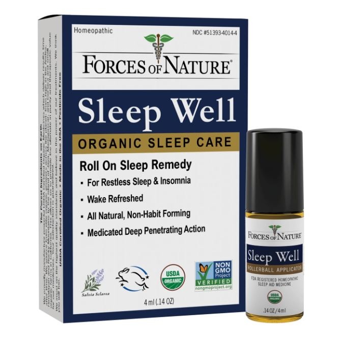 slide 1 of 1, Forces of Nature Sleep Well, 4 ml