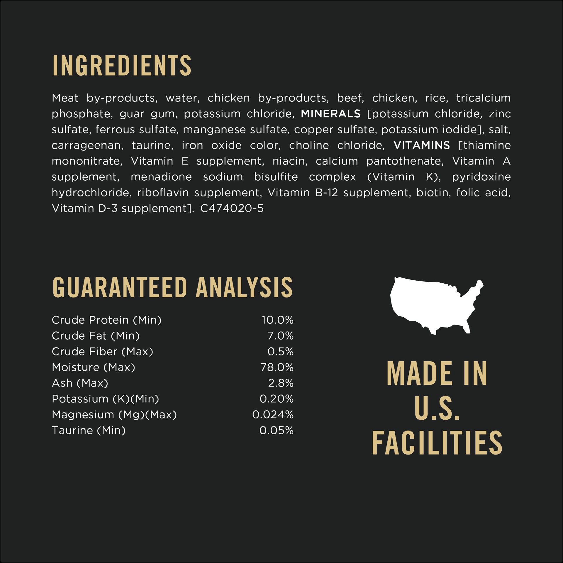 slide 2 of 7, Purina Pro Plan Urinary Tract Health Beef and Chicken Entree Classic Cat Food, 6.04 oz