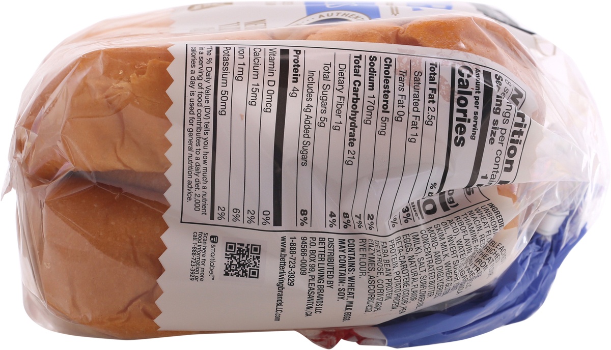 slide 9 of 9, Signature Select S Sel Brioche Slider Rolls, 8 ct