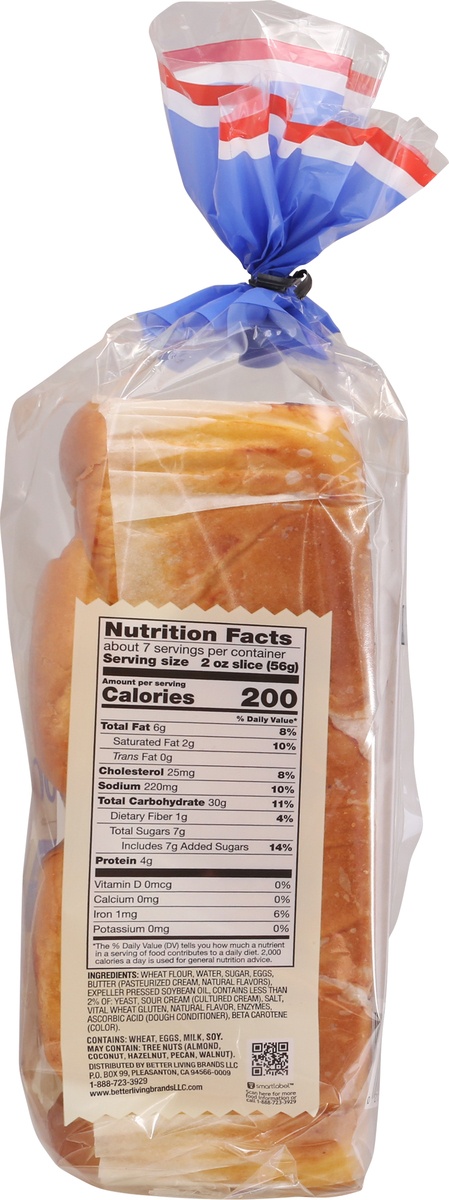 slide 5 of 9, Signature Select S Sel Brioche Bread Hand Braided, 14.11 oz