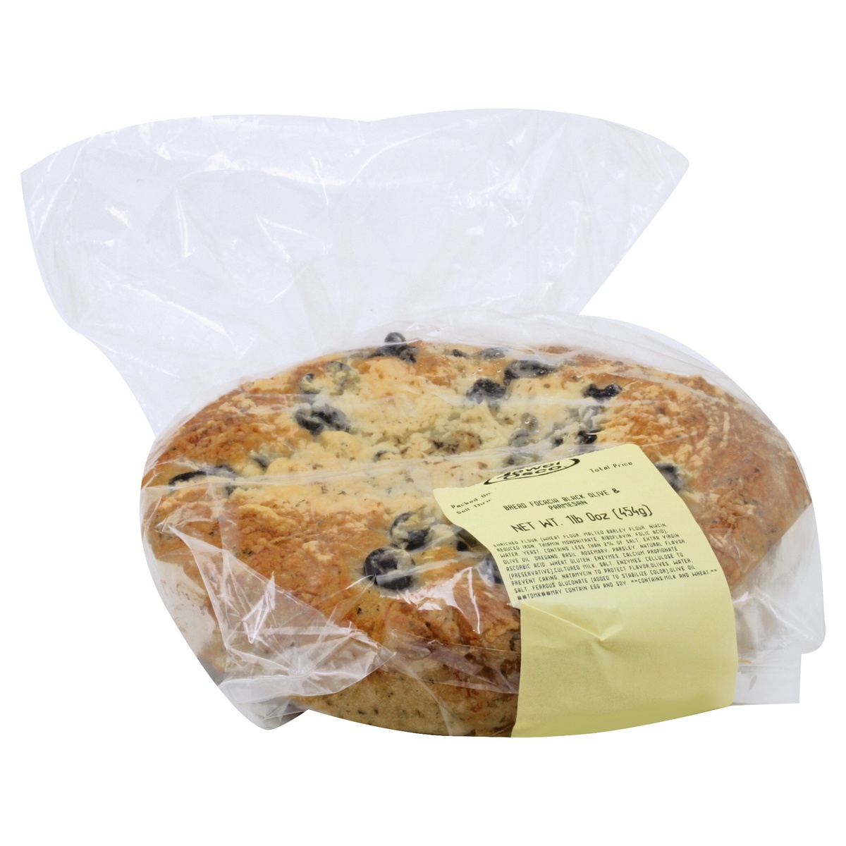 slide 1 of 7, Jewel Osco Bread Focacia 1 ea, 1.0 ct