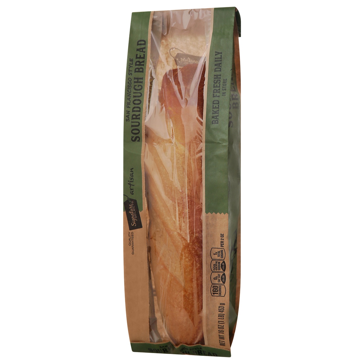 slide 9 of 9, Signature Select Artisan San Francisco Style Sourdough Bread, 16 oz
