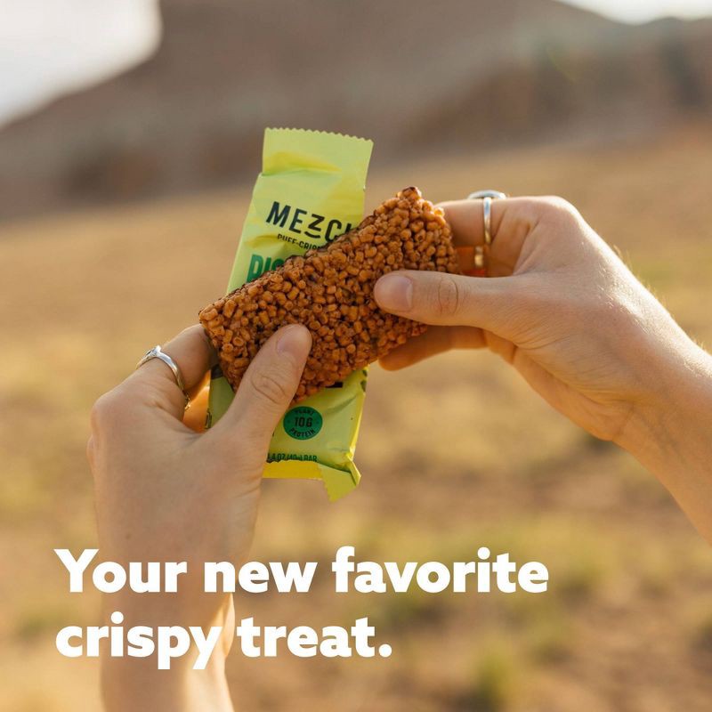 slide 8 of 8, Mezcla Plant Based Pistachio Chocolate Protein Bars - 10g Protein - 5.6oz/4ct, 10 gram, 5.6 oz, 4 ct