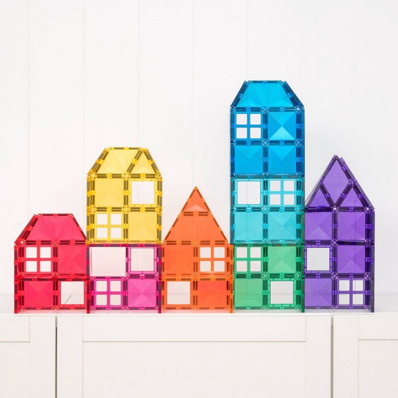 slide 3 of 11, CONNETIX Magnetic Tiles Bright STEAM Pack Building Blocks 138pc, 138 ct