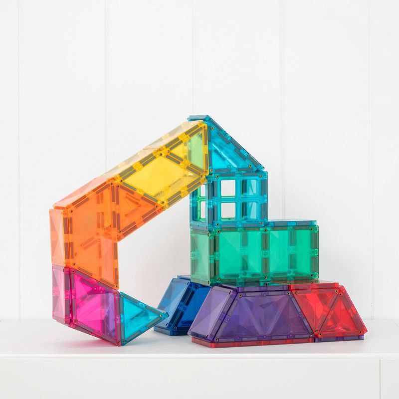 slide 4 of 11, CONNETIX Magnetic Tiles Bright STEAM Pack Building Blocks 138pc, 138 ct