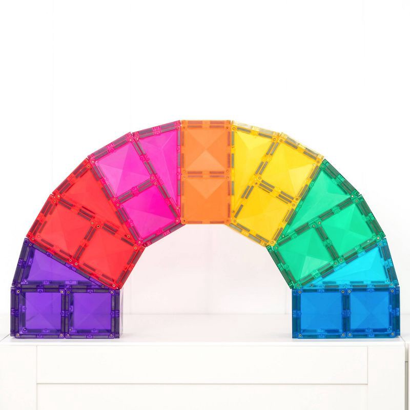 slide 5 of 11, CONNETIX Magnetic Tiles Bright STEAM Pack Building Blocks 138pc, 138 ct