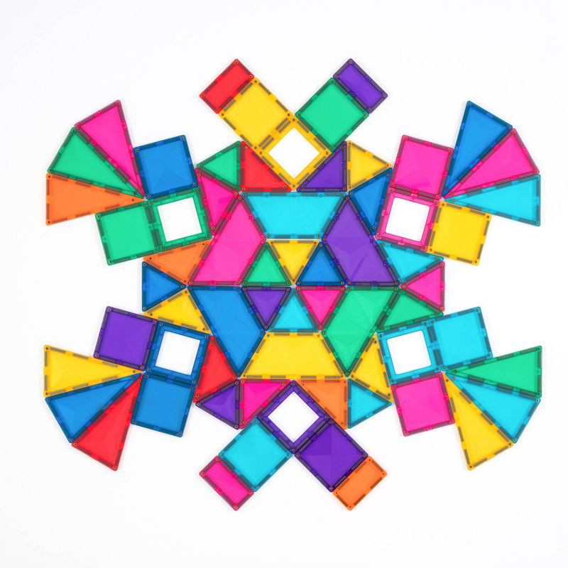 slide 8 of 11, CONNETIX Magnetic Tiles Bright STEAM Pack Building Blocks 138pc, 138 ct