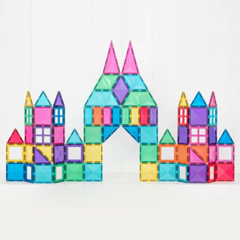 slide 9 of 11, CONNETIX Magnetic Tiles Bright STEAM Pack Building Blocks 138pc, 138 ct