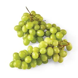 Fresh Organic White Seedless Grapes
