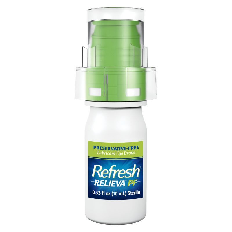 slide 2 of 13, Refresh Relieva PF Preservative-Free Artificial Tears Lubricant Eye Drops - 0.33 fl oz (10 mL), 0.33 fl oz, 10 ml