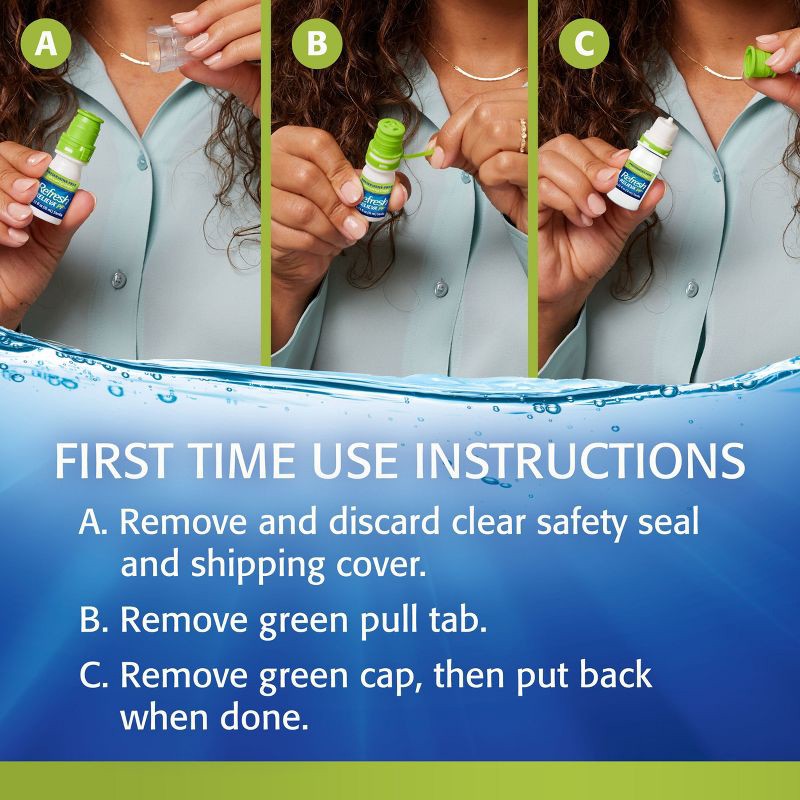 slide 6 of 13, Refresh Relieva PF Preservative-Free Artificial Tears Lubricant Eye Drops - 0.33 fl oz (10 mL), 0.33 fl oz, 10 ml