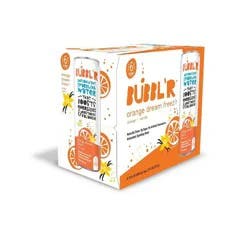 BUBBL'R Orange Dream Freez'r Antioxidant Sparkling Flavored Water - 6pk/12oz Cans