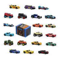 DRIVEN by Battat Mini Toy Vehicle Playset - Pocket Series Blind: Educational Focus on Motor Skills, Plastic Car Set