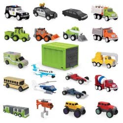 DRIVEN by Battat Mini Toy Vehicle Playset - Pocket Series Blind: Educational Focus on Motor Skills, Plastic Car Set