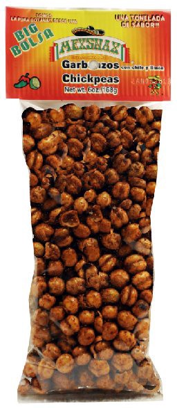 slide 1 of 1, Mexsnax Chickpeas Garbanzos Con Chile Y Limon, 5 oz
