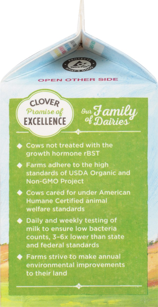 slide 7 of 9, Clover Sonoma Organic Half & Half - 1pt, 16 oz