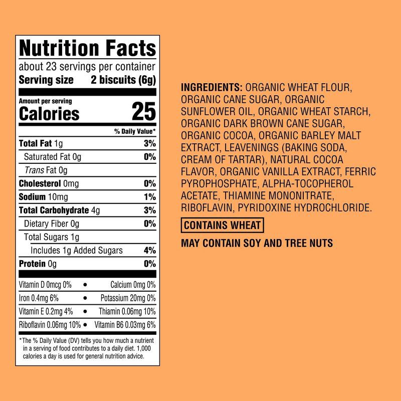 slide 4 of 4, Organic Cocoa Toddler Biscuits - 5oz - Good & Gather™, 5 oz