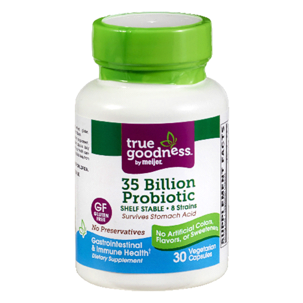 slide 1 of 1, True Goodness 35 Billion Probiotic Vcap, 30 ct