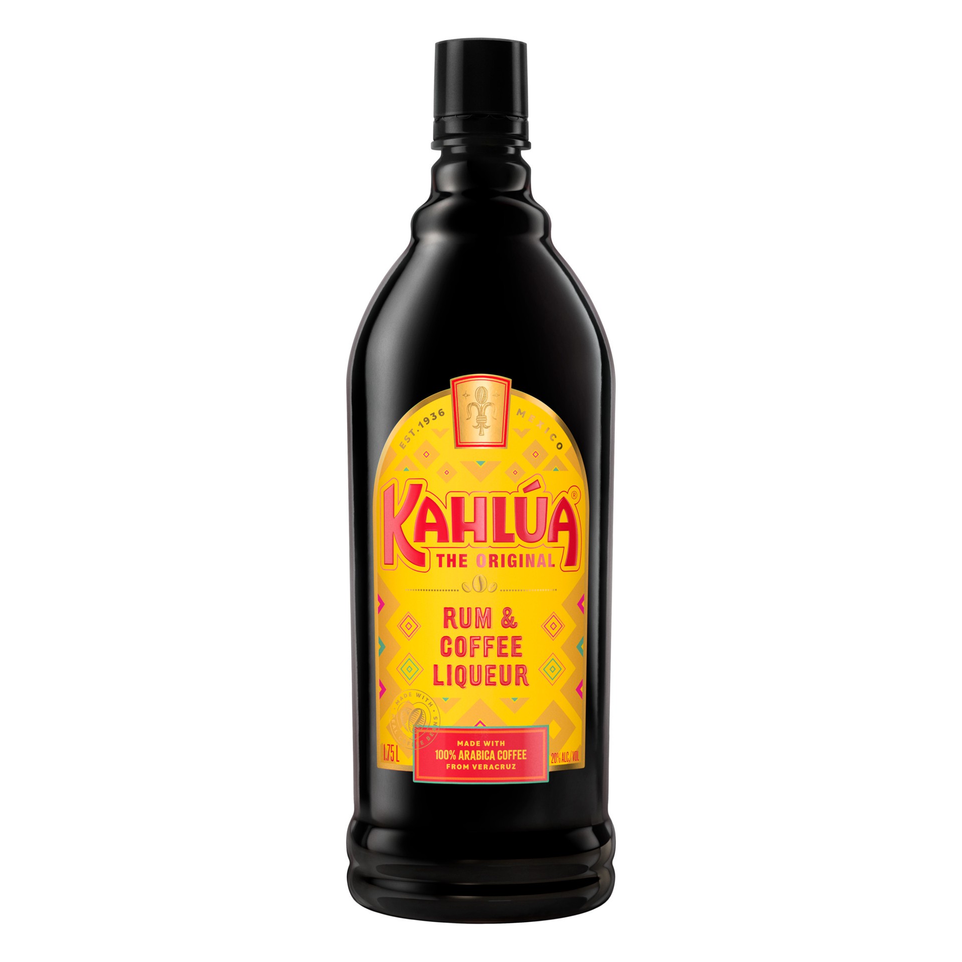 slide 1 of 13, Kahlua Liqueur Kahlua Original Rum and Coffee Liqueur, 750 mL Bottle, 20% ABV, 1.75 liter