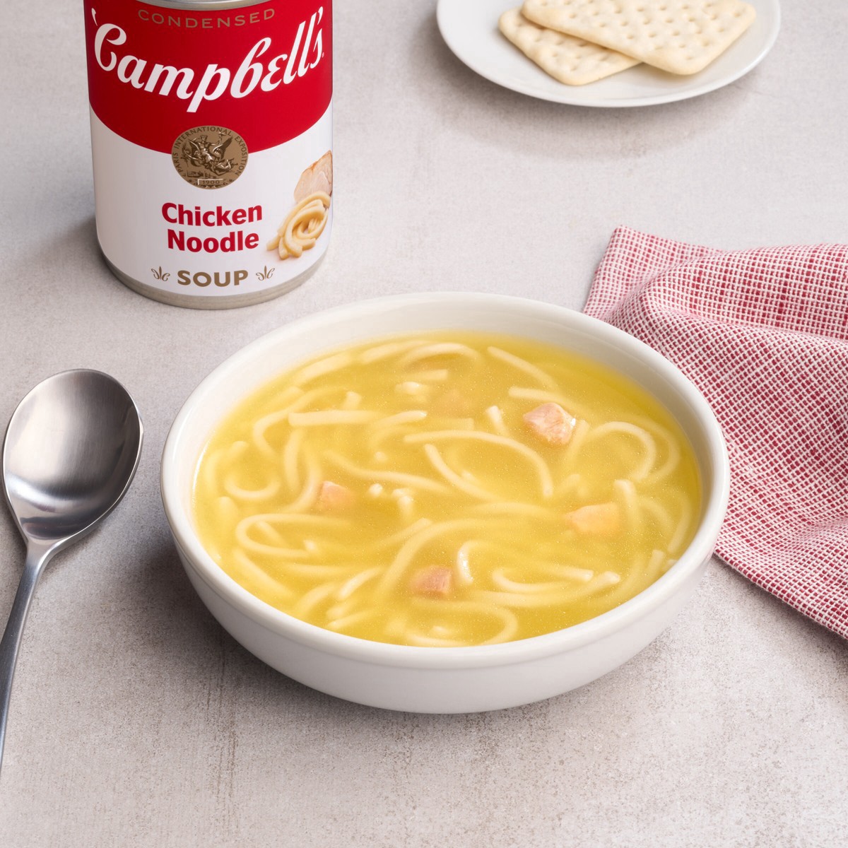 slide 85 of 96, Campbell's Condensed Chicken Noodle Soup (Pack of 4), 10.75 oz